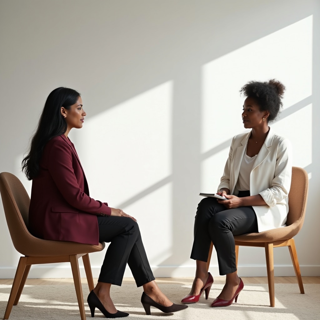 Interview preparation and practice session