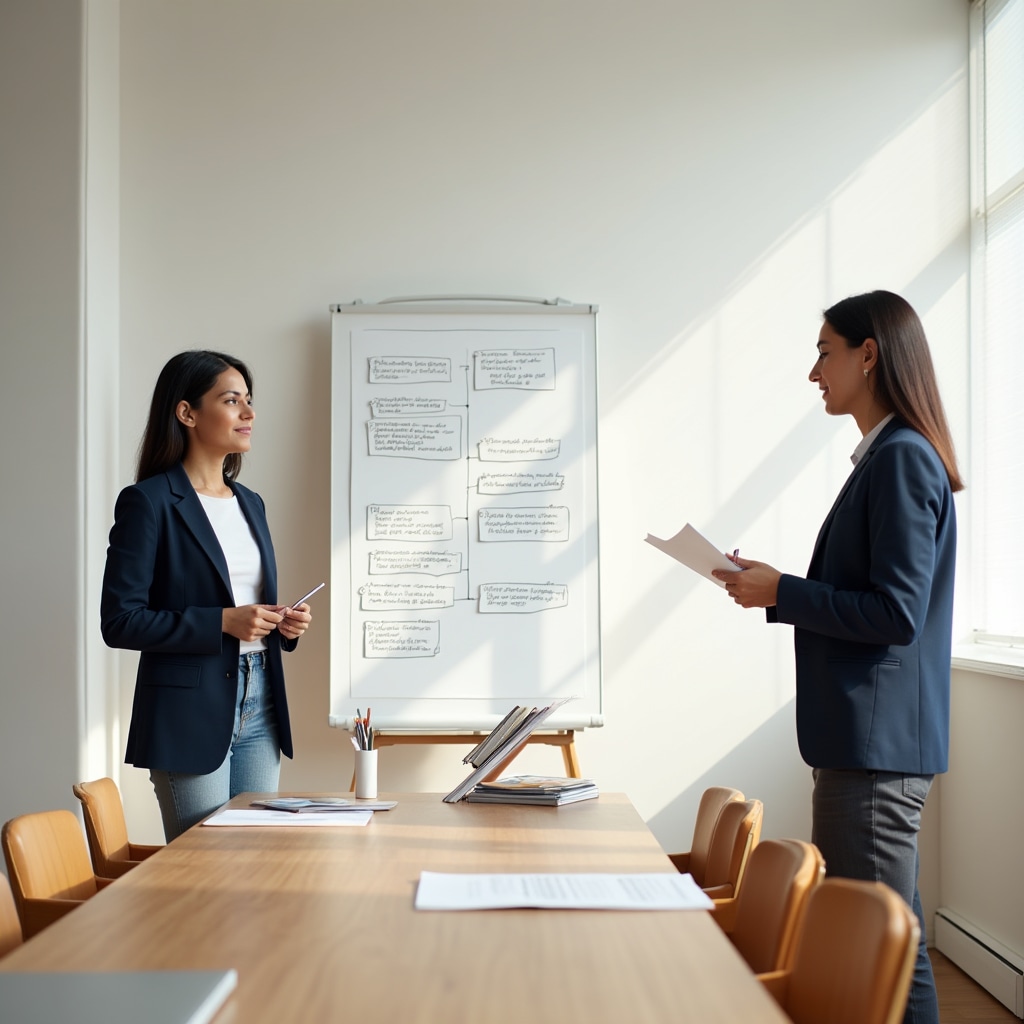 Structured career transition learning framework